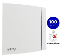 Soler & Palau Silent 100 CRZ design 3C extracteur salle de bain avec timer - blanc - 95m³/h - 230V
