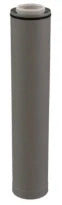 Ubbink CLVkit rallonge téléscopique 110/160 - 550/1000mm Galva/PP