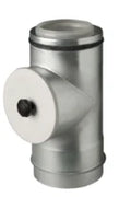 Ubbink CLVkit pièce d'inspection 110/160 Galva/PP
