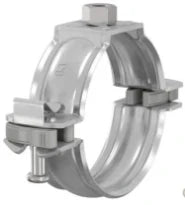 COLLIER FLAMCO BSK 200MM X M8/M10 pour tuyau plastique