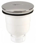 VIDAGE TUB DE DOUCHE NICOLL 90 pvc - avec capot en ABS chromé