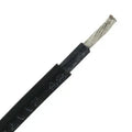 DC câble solaire 6 mm2 (longueur rouleau 100 m) - noir - prix par rouleau - CCA classe