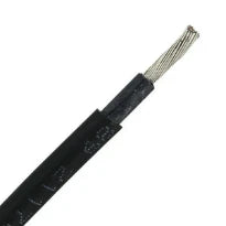 DC câble solaire 6 mm2 (longueur rouleau 100 m) - noir - prix par rouleau - CCA classe