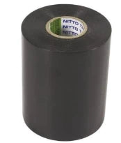 Nitto 21A bande autocollante 100 mm (longueur 20m) - noir - prix par rouleau