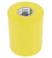 Nitto 21A bande autocollante 100 mm (longueur 20m) - jaune - prix par rouleau