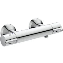 Ideal Standard Ceraplus 2 Mitigeur thermostatique douche avec possibilité de désinfection, raccords-s et isolation thermique  chromé