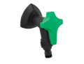 Arco Life robinet à boisseau sphérique double service MM 1/2 x 3/4 - et polymère - avec contrôle de débit et raccord rapide Quick pour tuyau d'arrosage