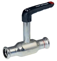 VSH Xpress acier galvanise FullFlow vanne à bille manet elevé FF 22 x 22 mm