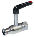 VSH Xpress acier galvanise FullFlow vanne à bille manet elevé FF 18 x 3/4 F