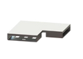 KESSEL-Connecteur à 90 degrés pour Linearis Infinity, Inox brossé