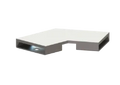 KESSEL-Connecteur 30 degrés pour Linearis Infinity, Inox brossé