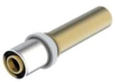 RIIFO Multi raccord à sertir réduit en laiton avec tube en cuivre FF 16 x 10 mm