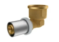 RIIFO Multi coude à sertir en laiton 90° FF 20 x 3/4 F