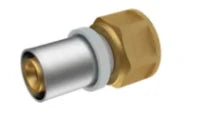 RIIFO Multi raccord à sertir en laiton manchon femelle FF 32 x 4/4 F