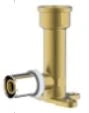 RIIFO Multi culasse à sertir en laiton 90° FF 16 x 1/2 F - 78 mm (modèle long)