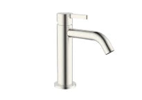 Procasa Vivo mitigeur lavabo avec démarrage à froid - Brushed Nickel PVD - brossé mat PVD