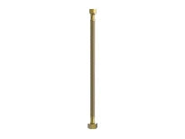 Procasa Vivo flexible de raccordement FF 3/8 x 1/2 - 300 mm - Brushed Gold PVD - or brossé PVD