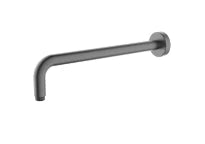 Procasa Vivo support mural pour douche de tête 370 mm - Gun Metal PVD - acier mat PVD