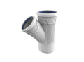 Wavin AS+ PP Te reduit 45° MFF 110 x 75 x 110 mm