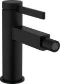 Hansgrohe Finoris mitigeur bidet mono-commande avec clic-clac  - noir matt