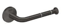 Axor Circular porte-rouleau - chromé noir brossé