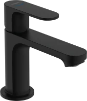 Hansgrohe Rebris S 80 robinet eau froide - bec 121 mm - noir mat