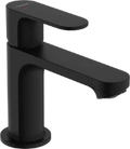 Hansgrohe Rebris S 80 mitigeur lavabo CoolStart avec vidage automatique - noir mat