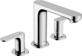 Hansgrohe Rebris S mélangeur lavabo (3 poignées) avec vidage - chromé