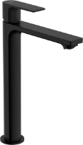 Hansgrohe Rebris E 240 mitigeur lavabo Coolstart avec vidage automatique - noir mat
