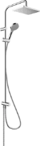 Hansgrohe Vernis Shape Showerpipe Reno écosmart - chromé