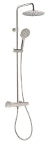 Procasa Rondo set de douche Safetouch hauteur réglable - brossé