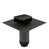 Ubbink Valetis passage de toit isolé type C et D 160/150 - noir
