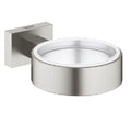 Grohe Essentials Cube New porte verre/savon - supersteel