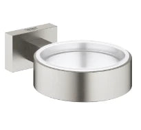 Grohe Essentials Cube New porte verre/savon - supersteel
