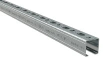 Walraven BIS RapidRail rail de montage 30 x 20 mm (longuer 2m) - zingué - prix par mètre