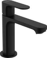 Hansgrohe Rebris S 110 mitigeur lavabo - CoolStart écosmart+ - avec vidage automatique - noir mat
