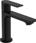 Hansgrohe Rebris E 110 mitigeur lavabo - CoolStart- avec vidage automatique - noir mat
