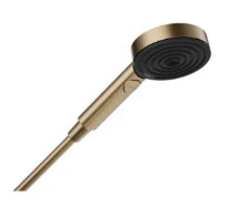 Hansgrohe Pulsify Select S 105 douchette 3 jets Relaxation - bronze brossé