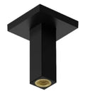 Hansgrohe Pulsify E bras de douche plafond 100 mm - noir mat