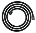 Hansgrohe Designflex textile flexible de douche 2000 mm - noir chromé brossé