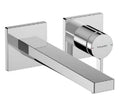 Hansgrohe Tecturis E mitigeur lavabo pour montage mural avec bec 225 mm - chromé