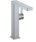 Hansgrohe Tecturis E Mitigeur lavabo Fine 210 CoolStart avec bec orientable et vidage Push-Open chromé