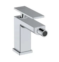 Hansgrohe Tecturis E Mitigeur de bidet avec vidage Push-Open chromé