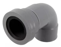 Nicoll PVC à coller coude avec joint 87° FF 50 x 50 mm