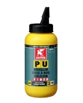 Griffon PU-Houtlijm Fiber flacon 750g transparant