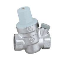 Caleffi régulateur de pression 4/4 FF cartouche remplaçable + raccord manomètre