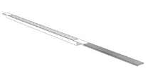 Carrodrain Twiggi Extra grille d'extension  300 mm - Inox