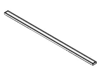 Carrodrain Cayman grille 900 mm - Black