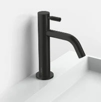 Clou Freddo 2 robinet eau froide - bec 120 mm - zwart mat - version haute