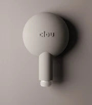 CLOU Kaldur douchette, gris soft-touch. Avec raccord 1/2".